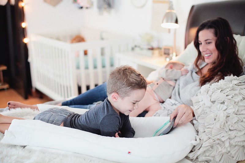 Create the Ultimate Morning Routine That Gets Results + a Free Worksheet. I love my mornings with my kiddos, these cuddles are the best!