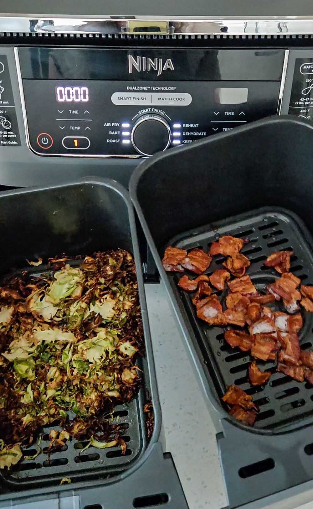 Air Fried Thanksgiving Brussels Sprouts