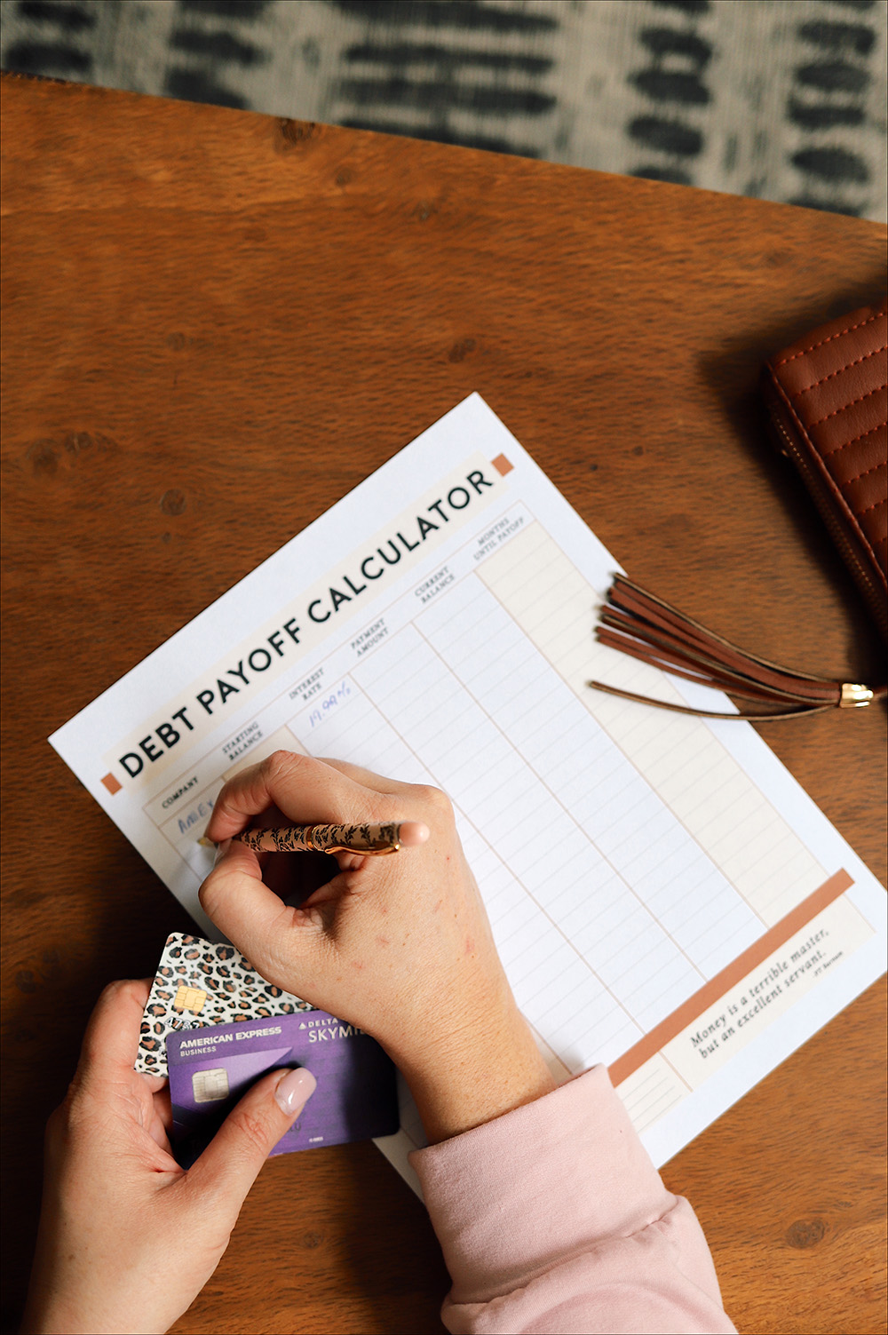 how do you deal with your debt?