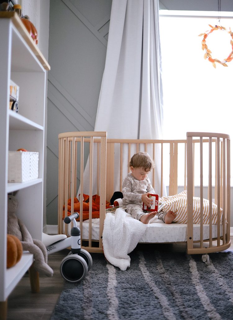Fall Home Tour: Fall Kids Room Decor Ideas (a Combined Kids Room + Modern Twin Nursery)