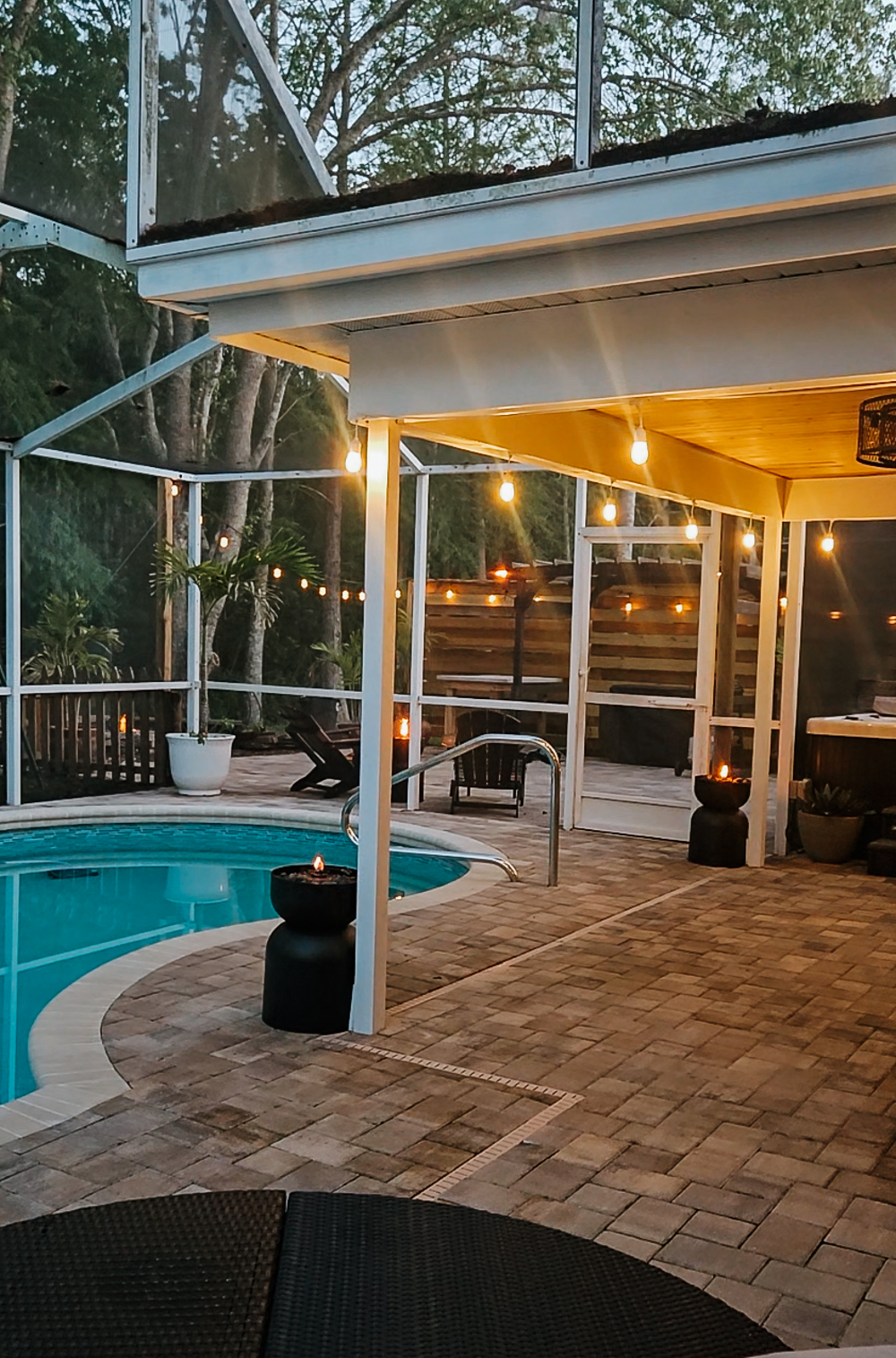 Elevate your back patio by adding this DIY fire feature. An easy project that makes a huge impact.