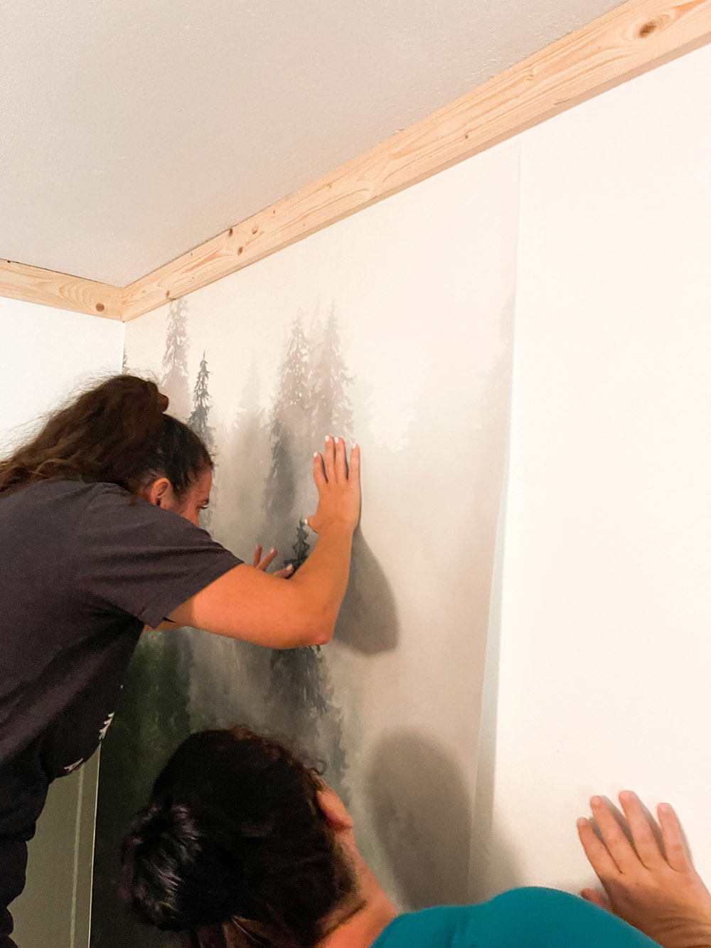 FoggyForestWallpaper-lining up the details