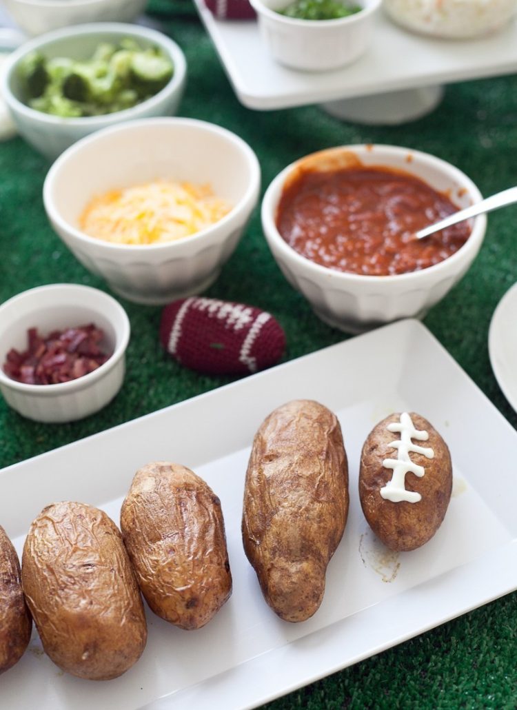 The Ultimate DIY Potato Bar for Game Day