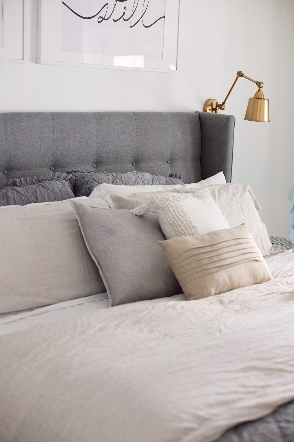 how to Make your Bed Comfortable Like a Hotel in 7 Easy Steps, a tutorial featured by top Florida lifestyle blog, Fresh Mommy Blog.