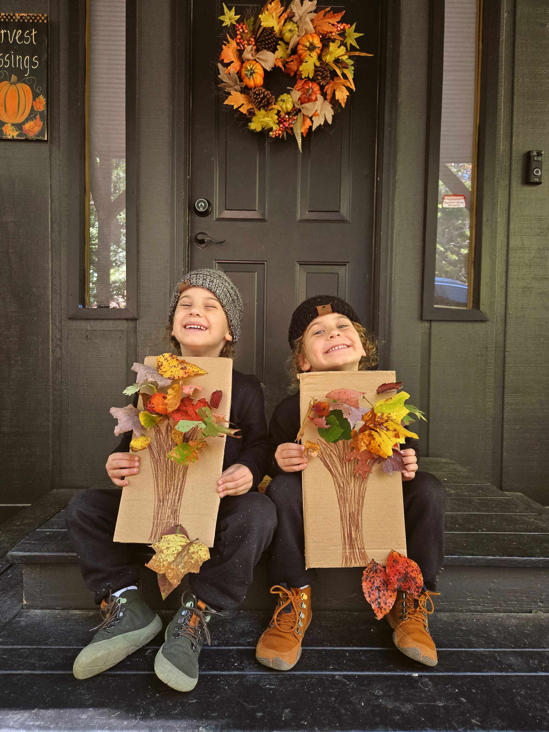 How to Create Fall Leaf Art with Kids + Our Favorite Hikes in Andrews & Murphy, NC