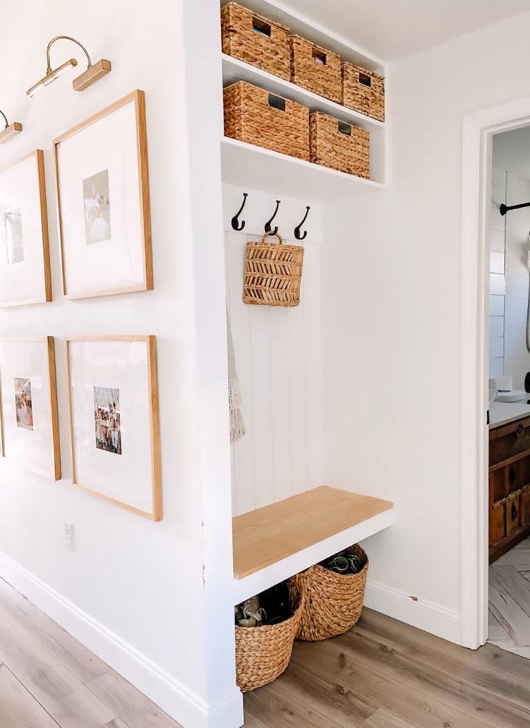 Home Renovation Idea: DIY Mudroom Tutorial
