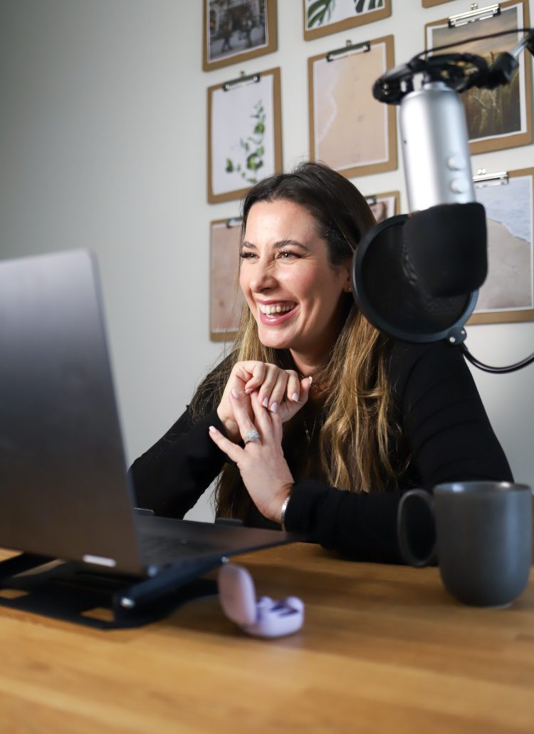 The Radiant Womanhood Podcast is launching and it's time for you to give it a follow!