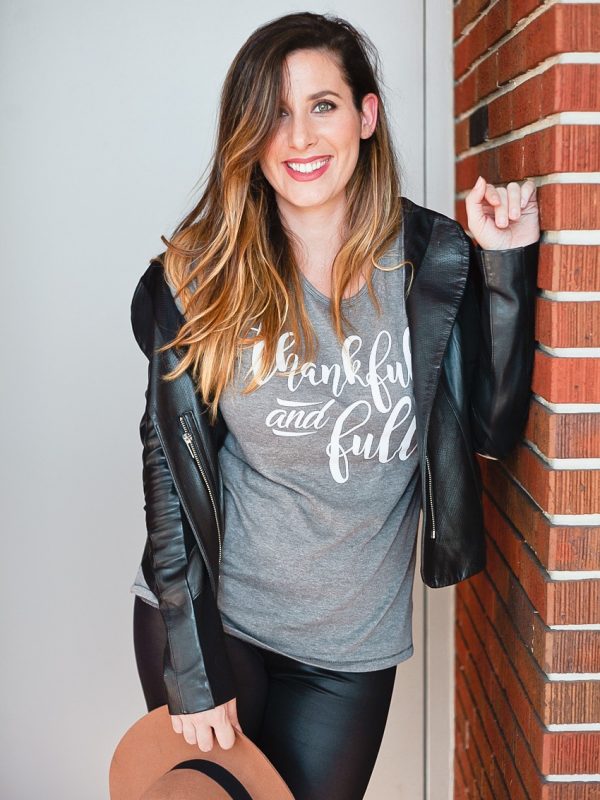 Thankful and Full Tee
