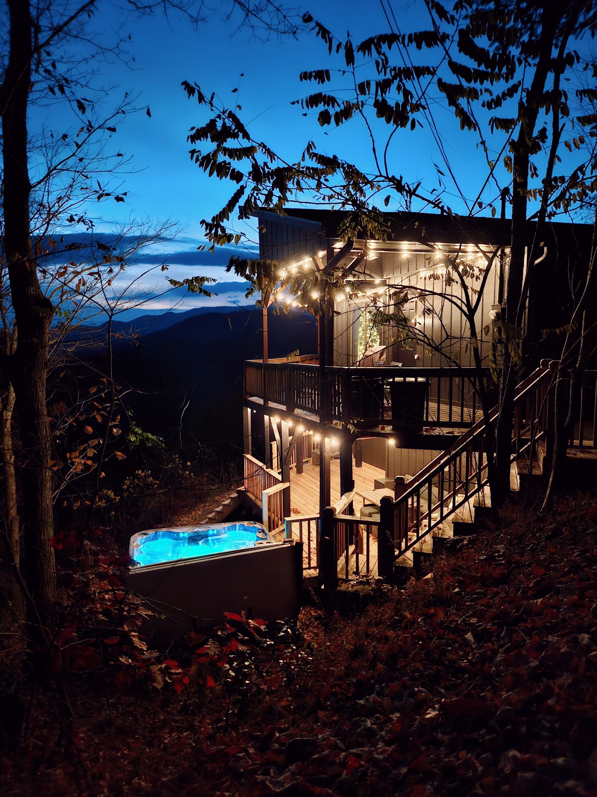 The Mountainvew Lodge Epic NC Cabin Exterior Makeover: Before & After with Sherwin Williams Iron Ore