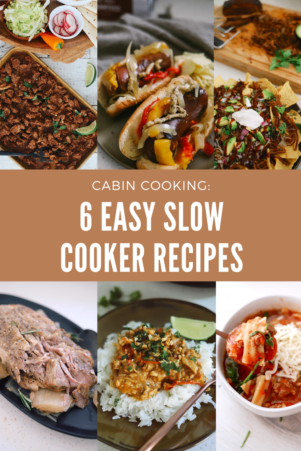 6 Easy Slow Cooker Recipes