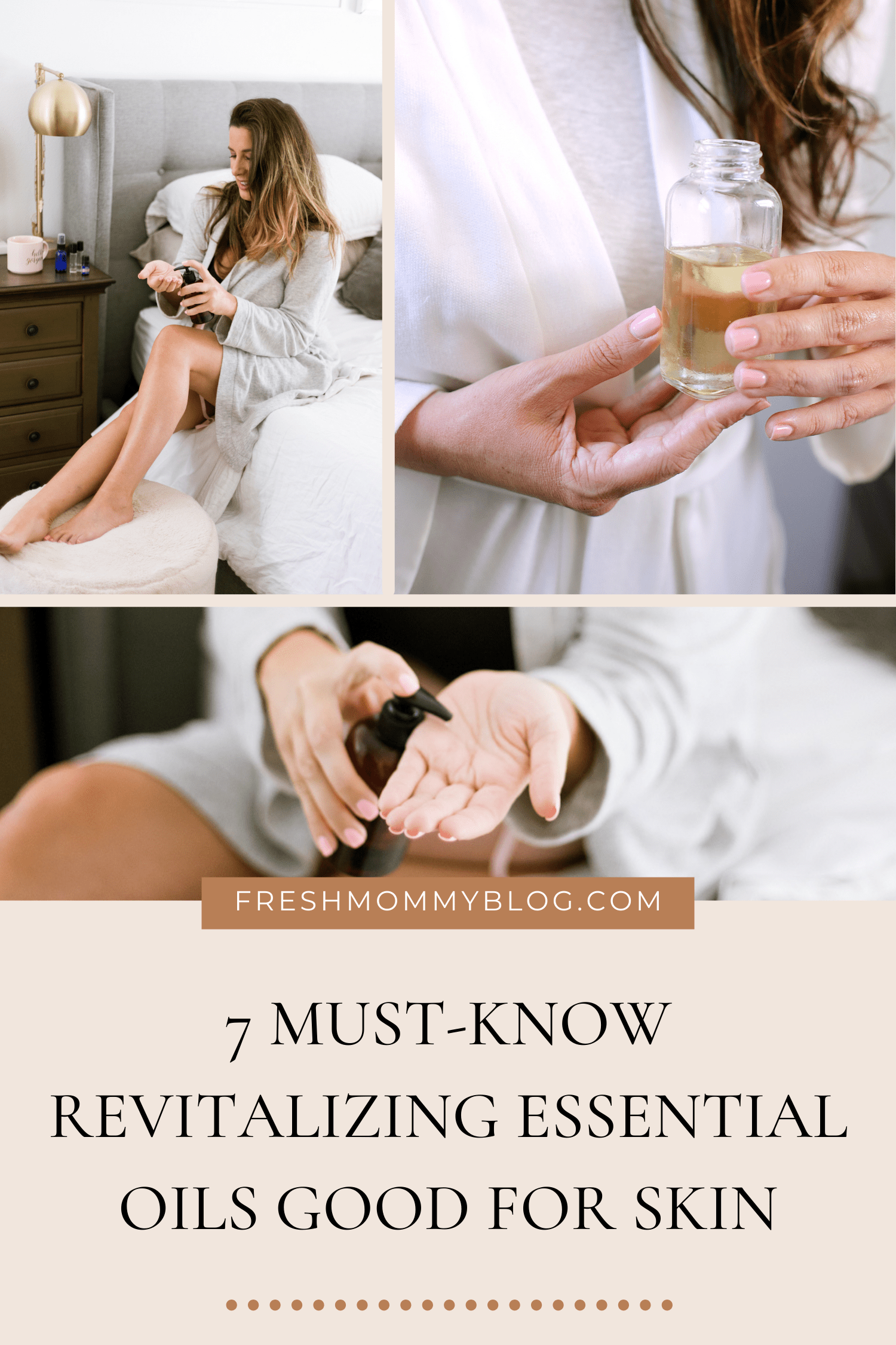 Revitalizing Essential Oils Good for your Skin featured by top US essential oils blogger, Fresh Mommy Blog