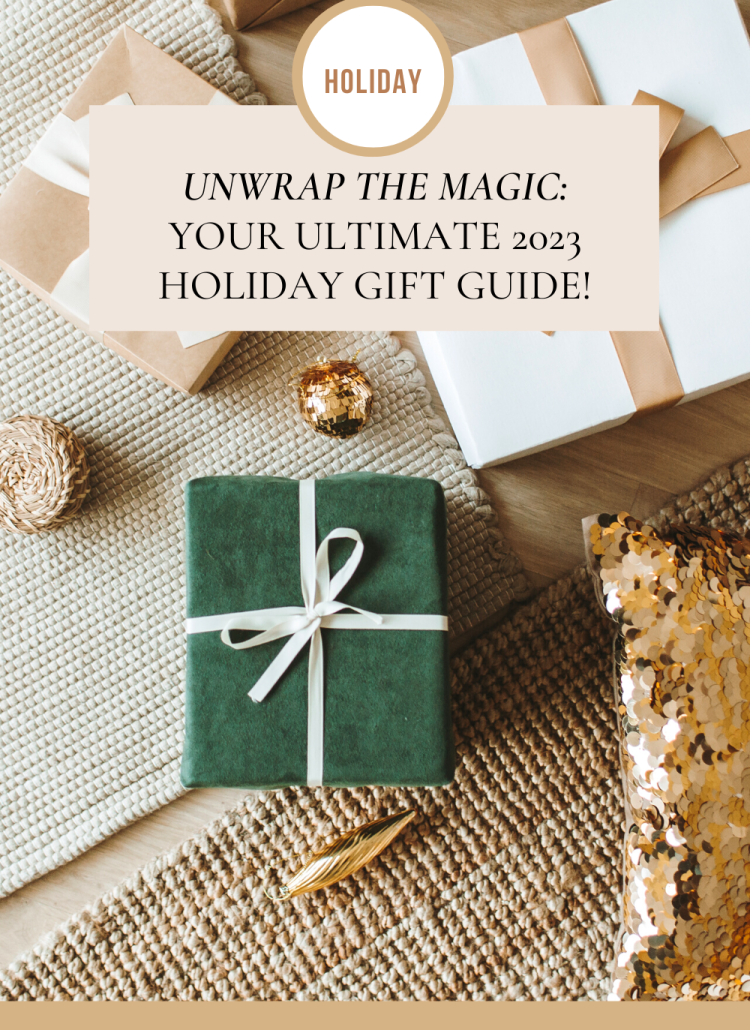 We've created the ultimate holiday gift guide to make your holiday shopping stress free!