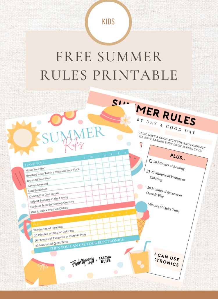 Summer Rules Digital Download