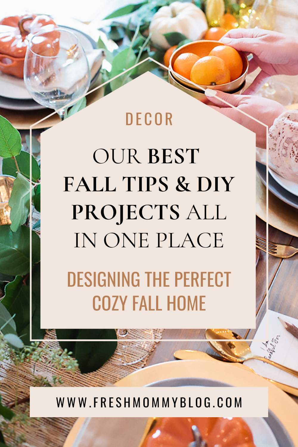 Our best fall tips and diy projects all in one place. Designing the perfect cozy fall home.