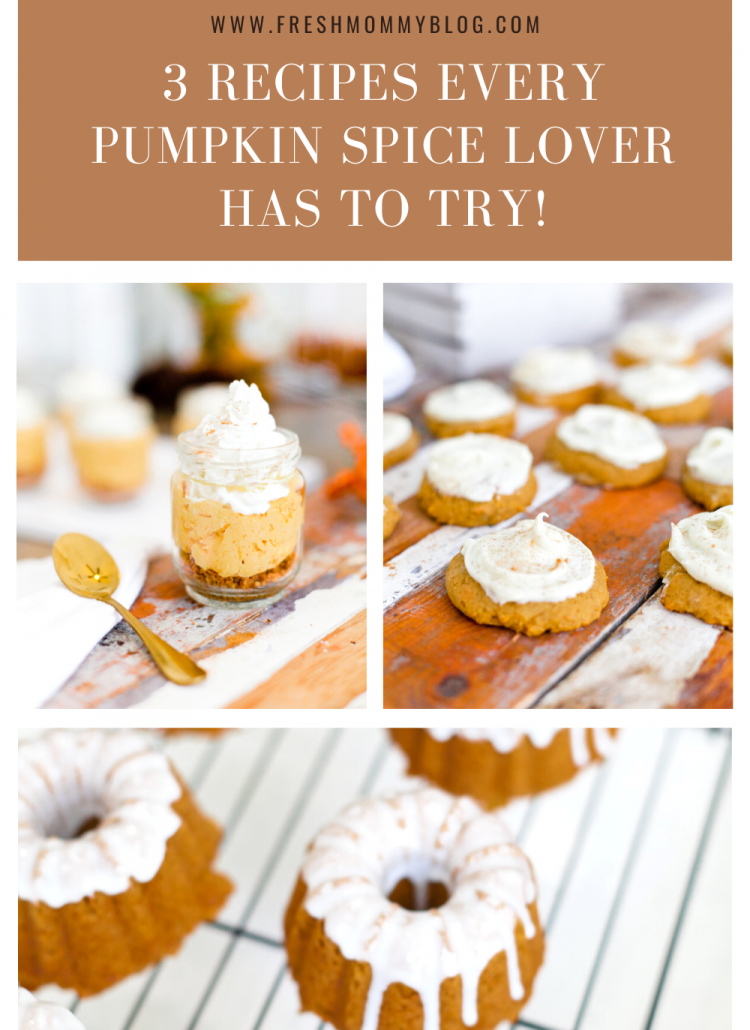 Pumpkin Spice Lovers: Here’s 3 New Pumpkin Recipes to Try