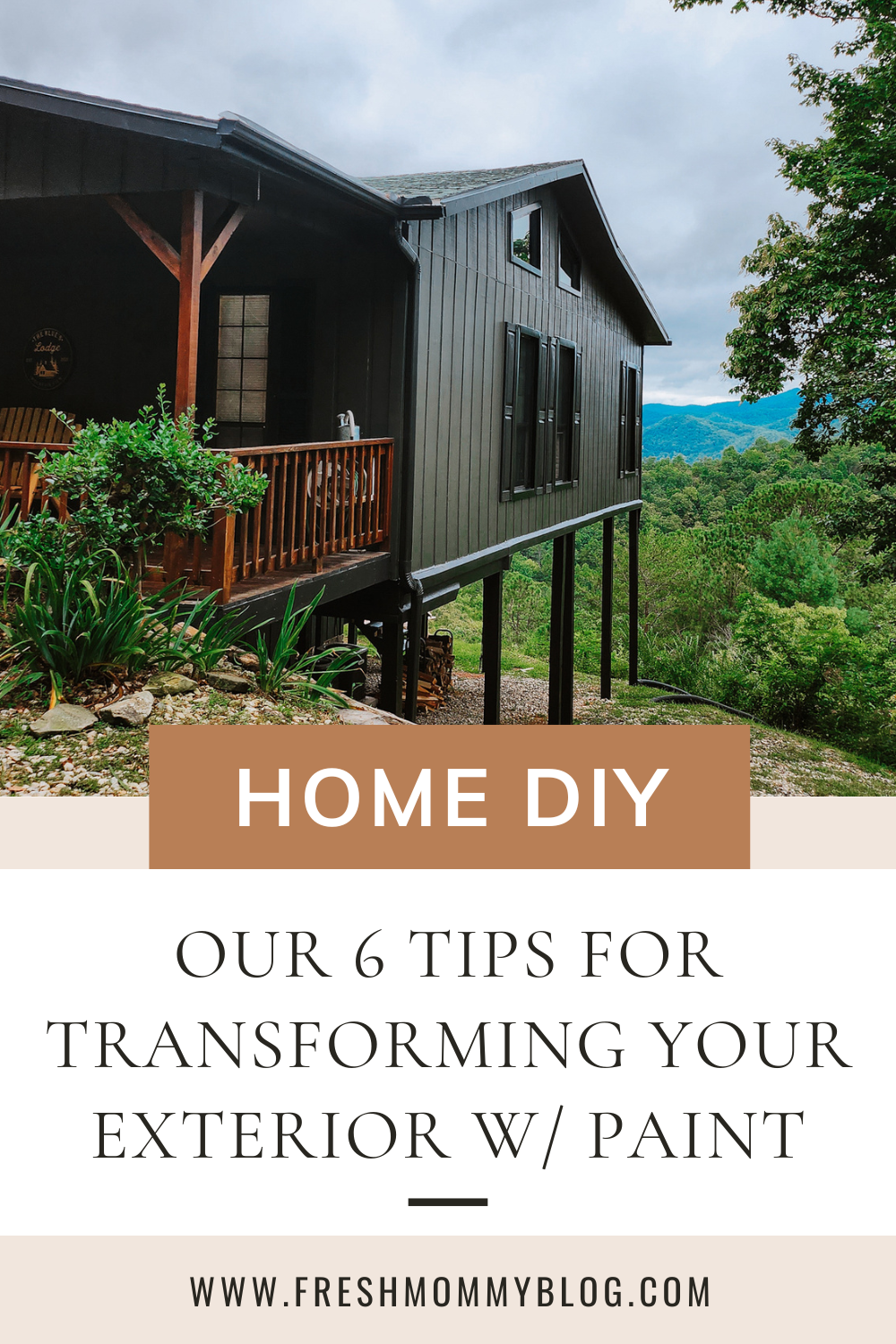 Epic home DIY. Our 6 tips for transforming your homes exterior with paint.