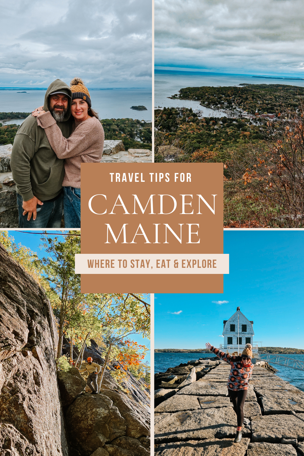 Travel Tips for Camden Maine. Where you should stay, eat and explore.