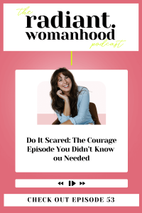 Unlock your inner bravery with Do It Scared The Courage Episode You Didn’t Know You Needed. Learn how fear + excitement are the same energy—and how to build your courage muscle, one small step at a time